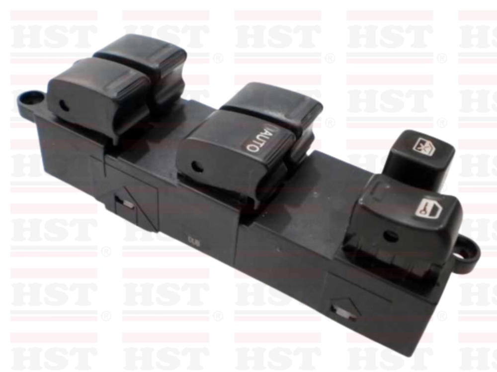 NISSAN FRONTIER D22 X-TRAIL T30 MAIN POWER WINDOW SWITCH BLACK (PWS-D22-12M)