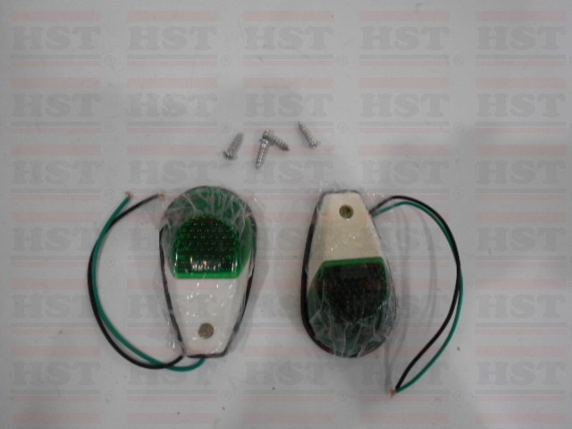 UNIVERSAL LED MARKER LAMP GREEN (ML154-05E)