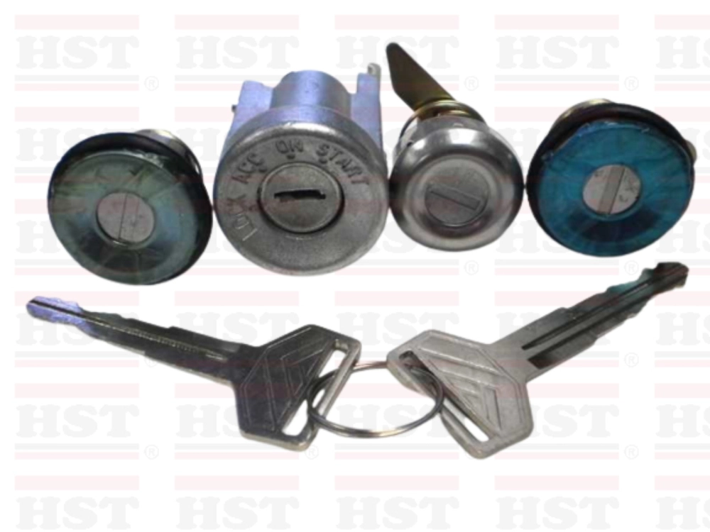PERODUA KELISA FULL KEY LOCK SET INCLUDE 2 DOOR 1 FUEL LID 1 IGNITION KEY SWITCH (IGS-KELISA-00SET)