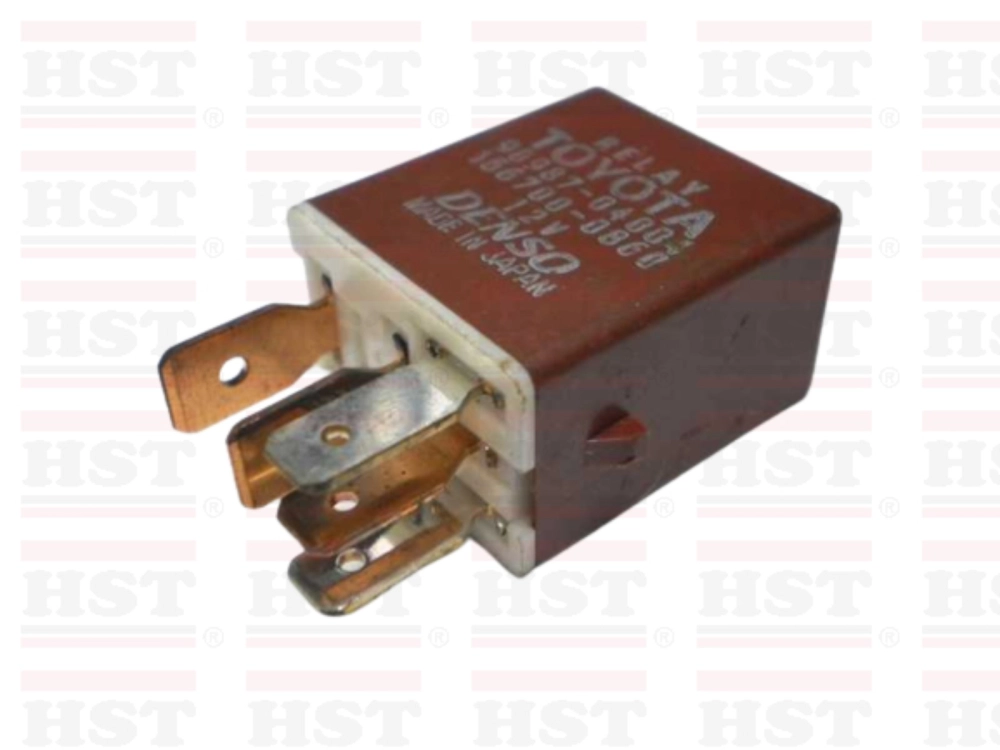 TOYOTA 5 PIN STARTER RELAY BROWN (RELAY-90987-04004)