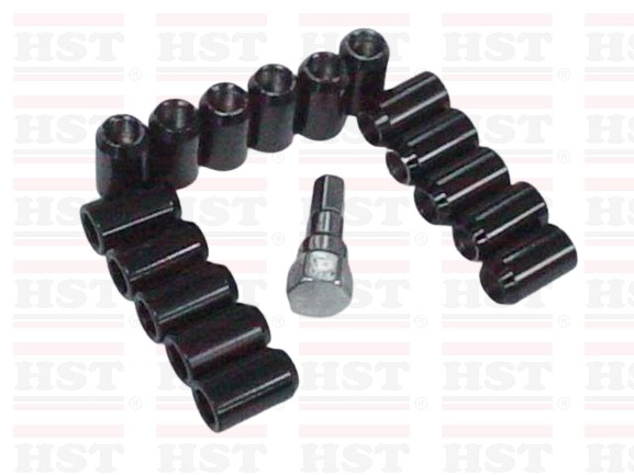SPORT RIM NUT ALLEN KEY BLACK (WN-M101011BLACK)