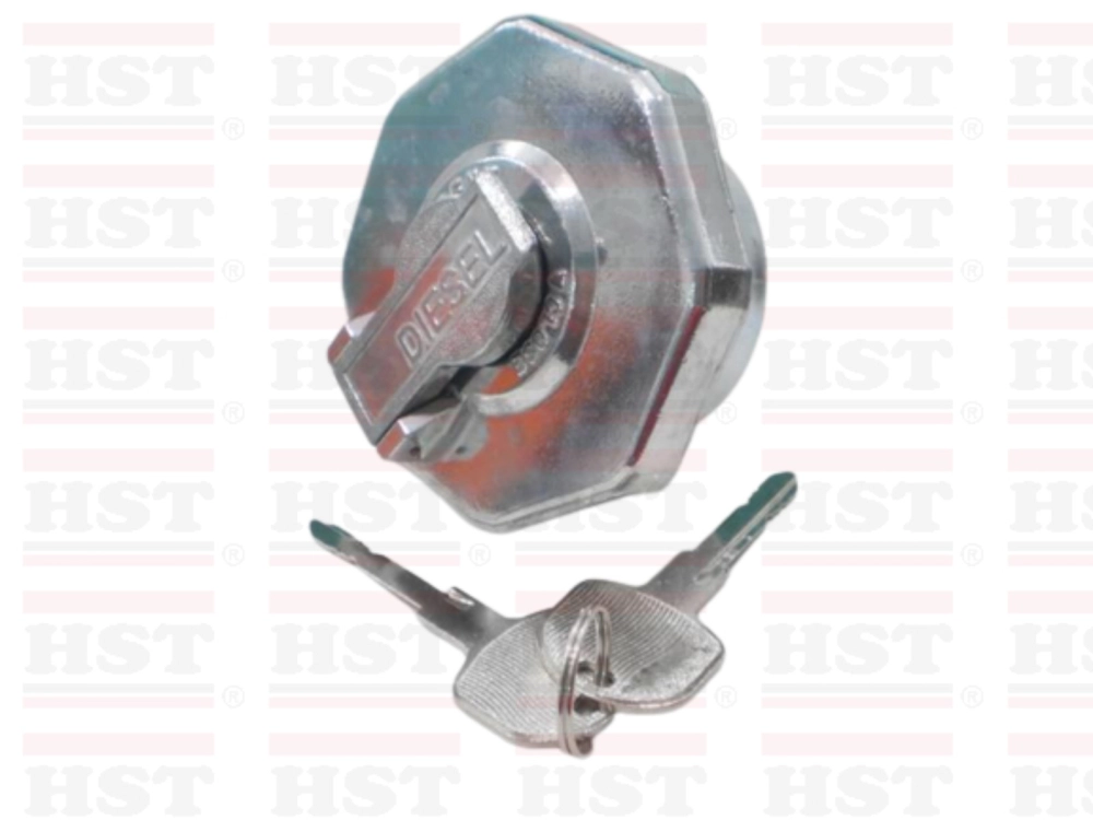 ISUZU NLR NQR NKR NPR PRO FUEL TANK CAP WITH KEY ZINC (FTC-NLR-ZINC)