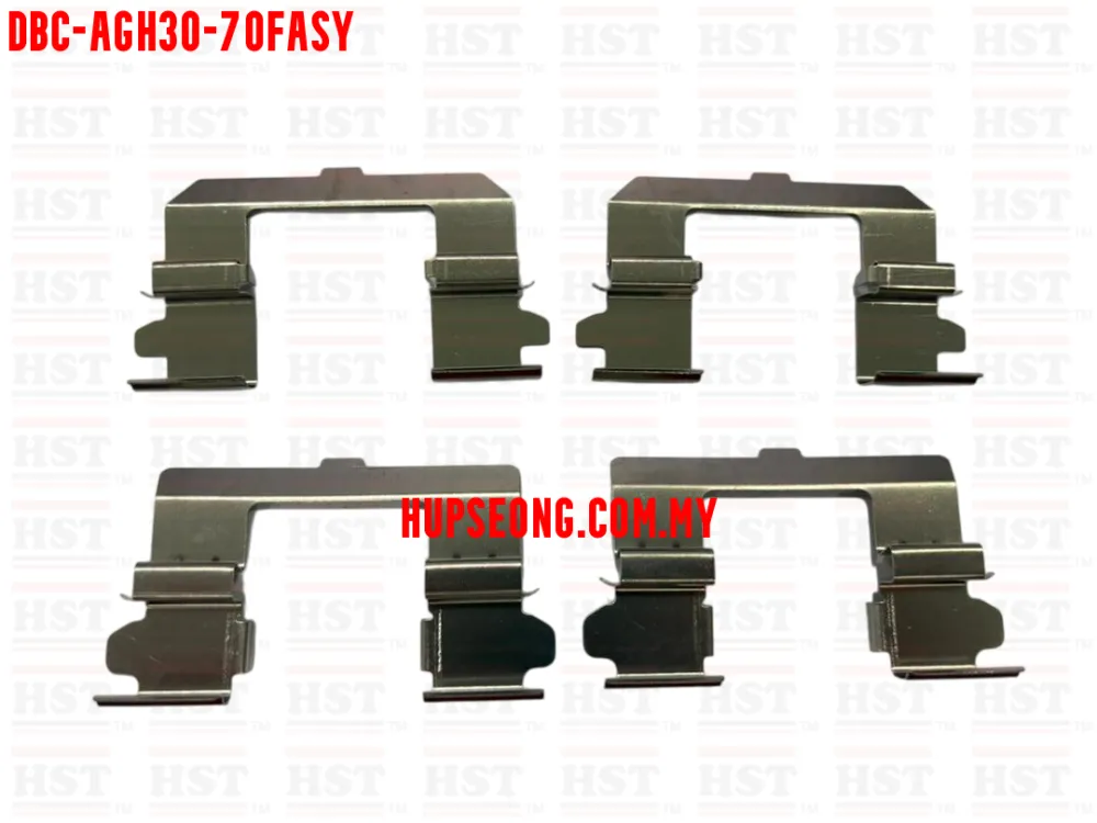 04947-28070 TOYOTA ALPHARD AGH30 FRONT DISC BRAKE CLIP 4 PCS PER SET (DBC-AGH30-70FASY)