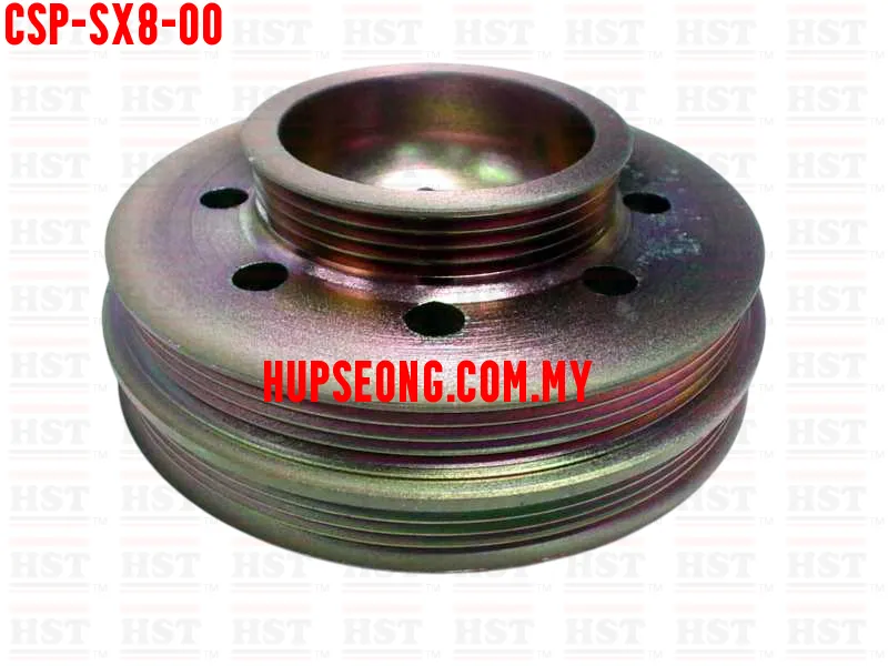 13810-P2A-000 HONDA SX8 SO4 1.5 CRANKSHAFT PULLEY ALUMINUM (CSP-SX8-00)