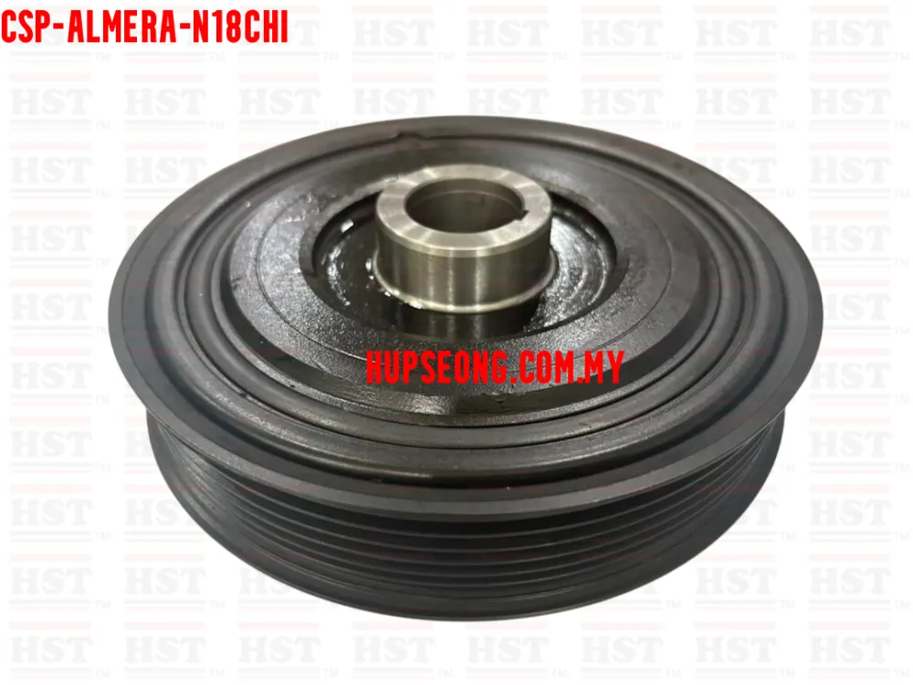 12303-00Q3G NISSAN ALMERA N18 TURBO CRANKSHAFT PULLEY (CSP-ALMERA-N18CHI)