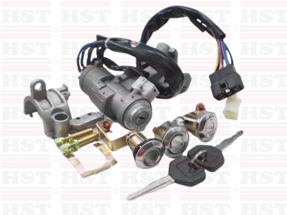 PROTON SAGA AEROBACK FULL KEY LOCK SET INCLUDE 2 DOOR 1 FUEL LID 1 IGNITION KEY SWITCH (IGS-SAGA-ABSET)