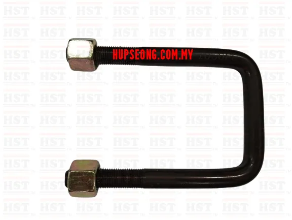 M14x72x5 INCH FRONT U BOLT WITH NUT (V57-1050FU)