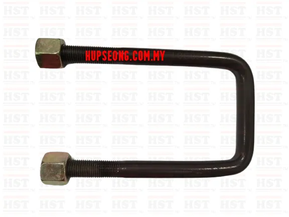 M14x72x6 INCH FRONT U BOLT WITH NUT (V57-1060FU)