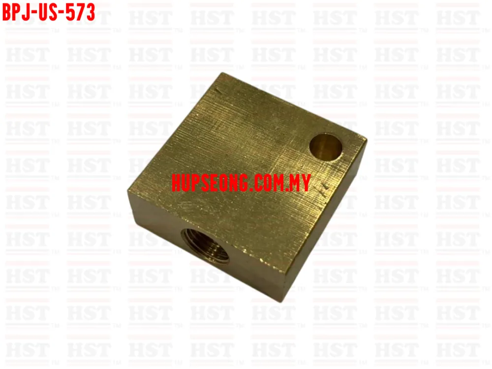 UNIVERSAL BRAKE PUMP ADAPTOR DEEP IN COPPER SQUARE 3 HOLE (BPJ-US-573)