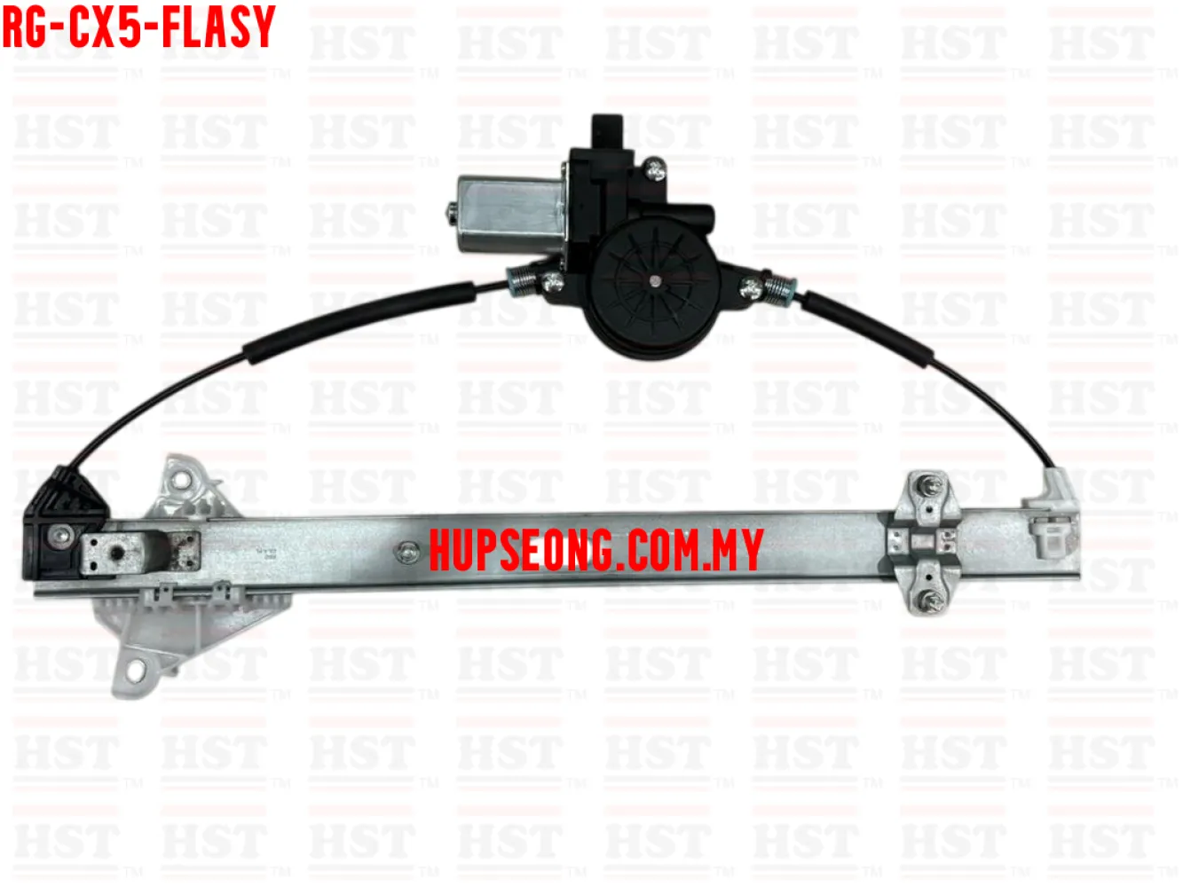 MAZDA CX5 KE FRONT LH REGULATOR GEAR WITH MOTOR 6 PIN (RG-CX5-FLASY)