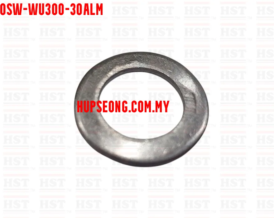 M18x28.5x2 HINO DUTRO WU300 OIL SUMP NUT WASHER ALUMINUM (OSW-WU300-30ALM)