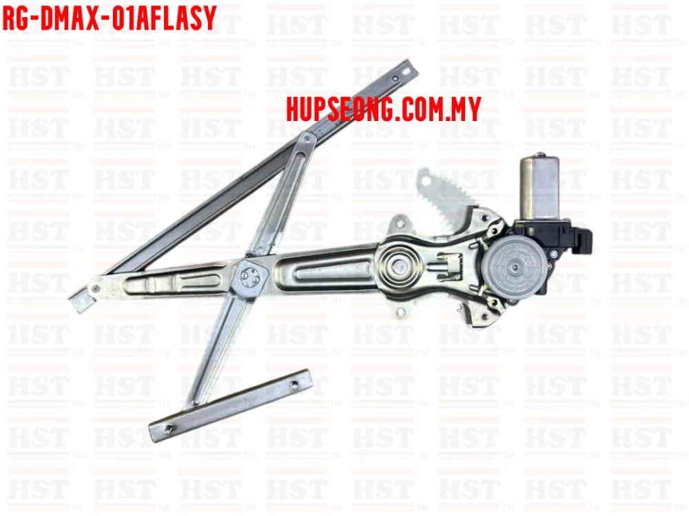ISUZU D-MAX YEAR 2021 - YEAR 2024 FRONT LH REGULTOR GEAR WITH MOTOR 2 PIN (RG-DMAX-01AFLASY)