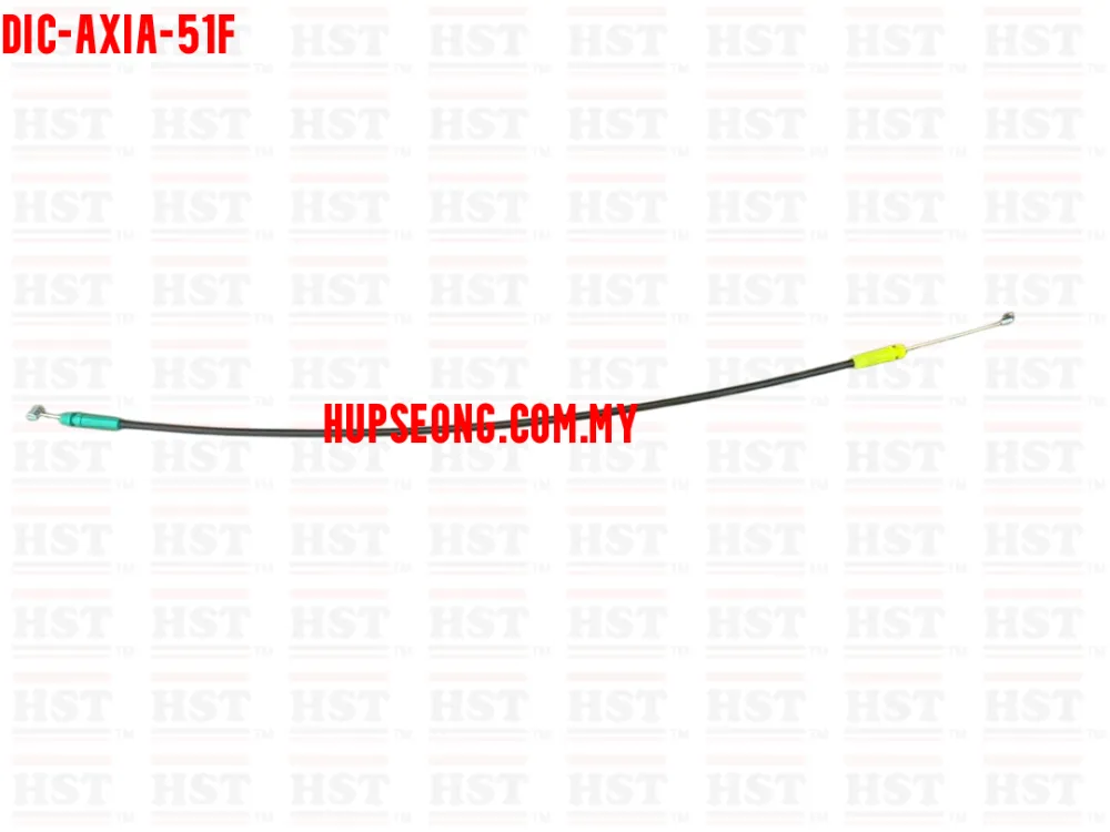 69710-BZ080 PERODUA AXIA FRONT DOOR OUTER HANDLE CABLE SOFT 535 MM (DIC-AXIA-51F)