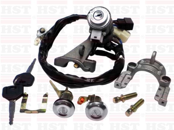 PROTON SAGA FULL KEY LOCK SET INCLUDE 2 DOOR 1 FUEL LID 1 IGNITION SWITCH (IGS-SAGA-00SET)