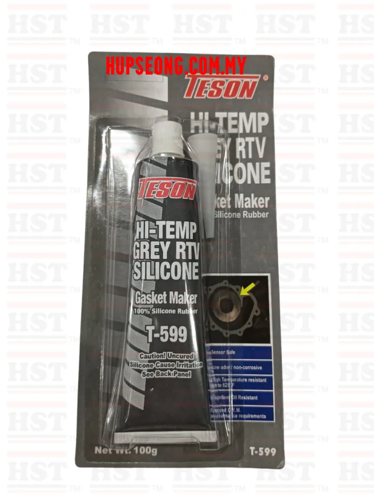 TESON HI TEMPERATURE GREY GASKET MAKER (G-TSN-T599)