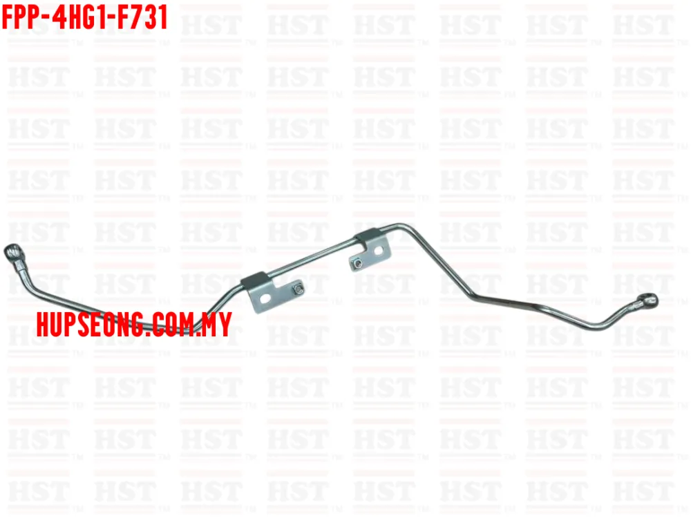 8-97372936-2 ISUZU 4HG1 FUEL PUMP TO TURBO PIPE (FPP-4HG1-F731)