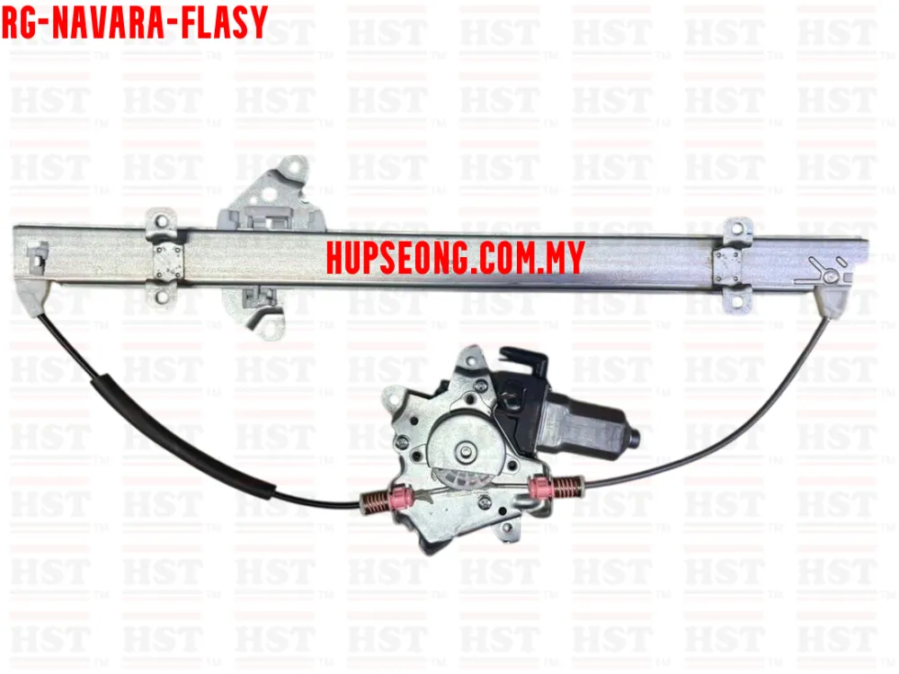 NISSAN NAVARA D40 FRONT LH REGULTOR GEAR WITH MOTOR (RG-NAVARA-FLASY)