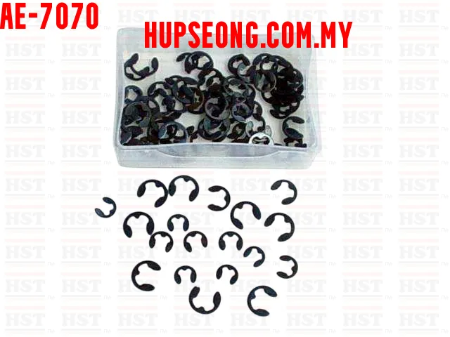ASSORTED E CLIP MIXED 100 PCS PER BOX (AE-7070)