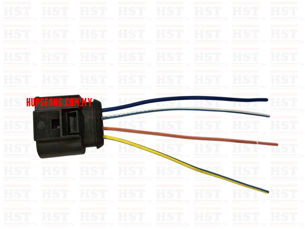 VOLKSWAGEN NEW MODEL PLUG COIL SOCKET 4 PIN (SK-PC-VWNEW)