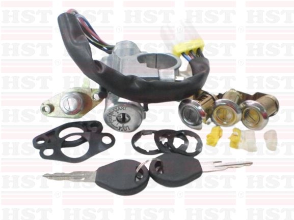 NISSAN VANETTE C22 FULL KEY LOCK SET INCLUDE 2 DOOR 1 FUEL LID 1 SLIDE DOOR 1 IGNITION SWITCH (IGS-C22-00SET)