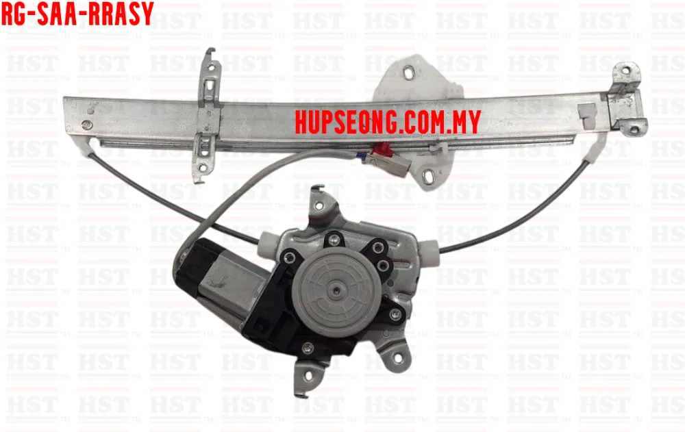 72710-SAA-G01 HONDA JAZZ GD REAR RH REGULATOR GEAR WITH MOTOR 2 PIN (RG-SAA-RRASY)