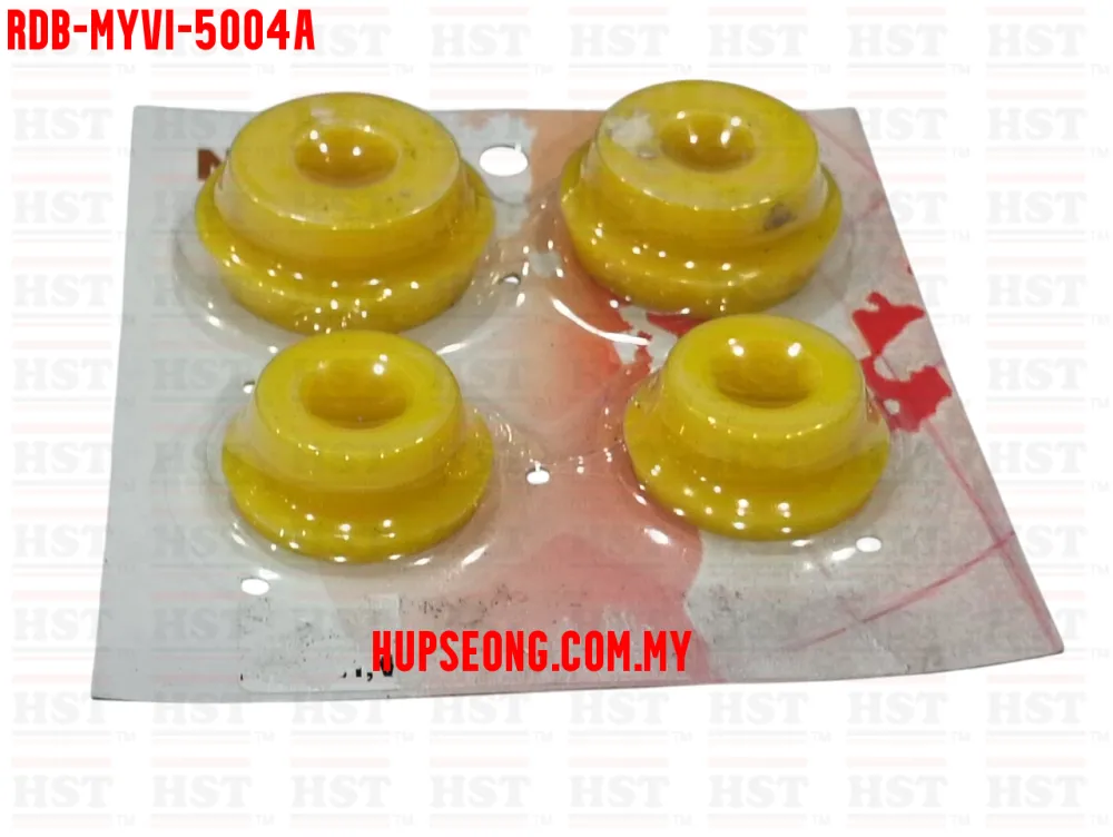 PERODUA VIVA ALZA RADIATOR BUSH 4 PCS PER SET YELLOW (RDB-MYVI-5004A)