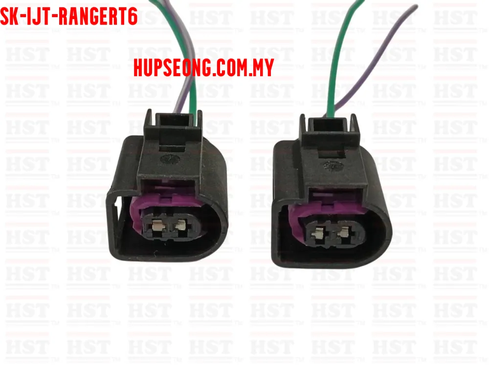 FORD RANGERT6 AUDI INJECTOR SOCKET 2 PIN (SK-IJT-RANGERT6)