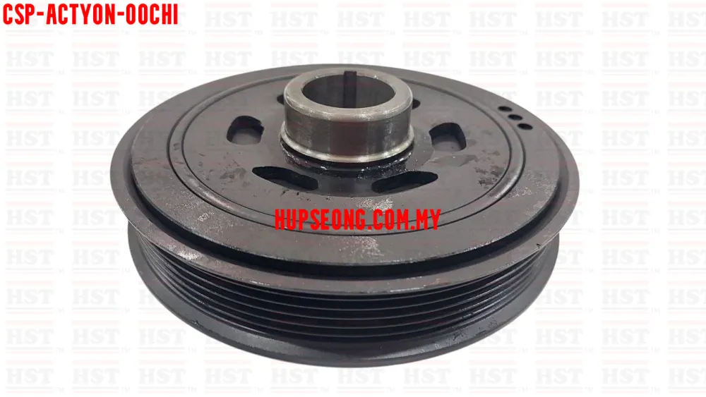 6710300303 SSANGYONG ACTYON CRANKSHAFT PULLEY WITH RUBBER CHINA (CSP-ACTYON-00CHI)
