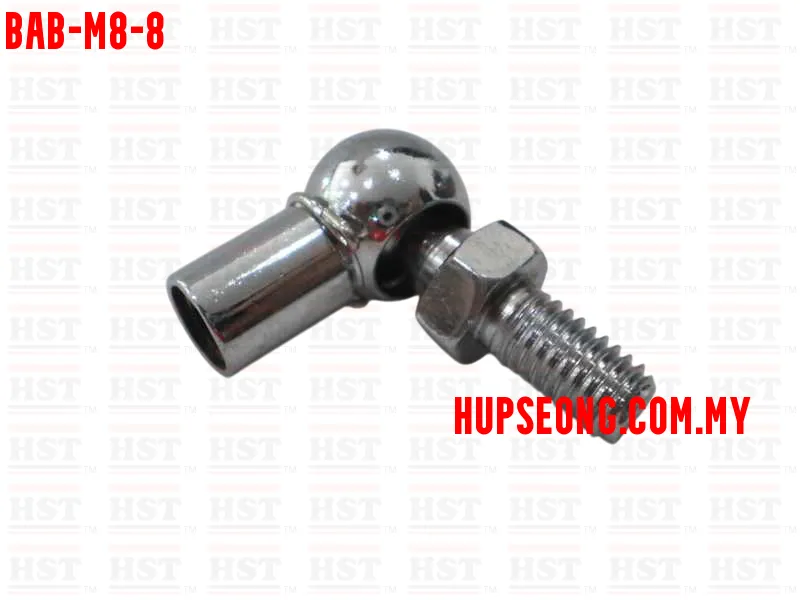 M8xM8 BONNET ABSORBER BALL JOINT (BAB-M8-8)