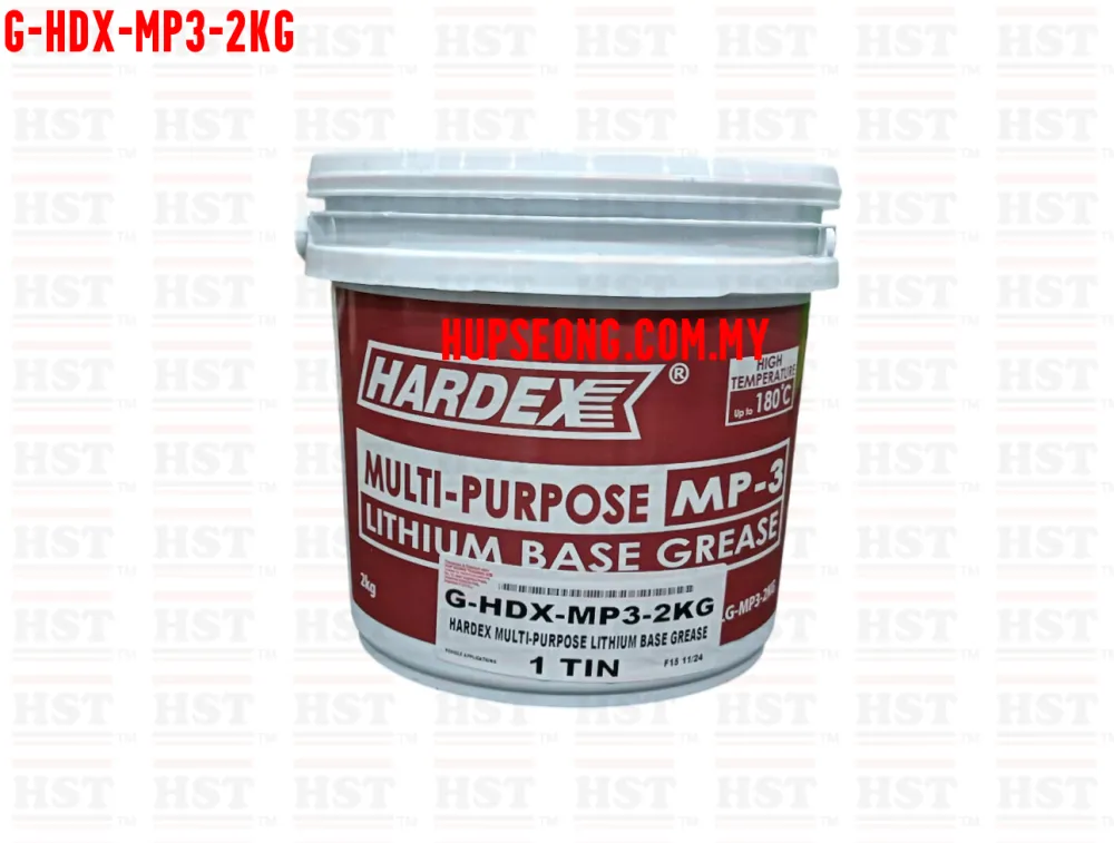 HARDEX MULTI-PURPOSE LITHIUM BASE GREASE (G-HDX-MP3-2KG)