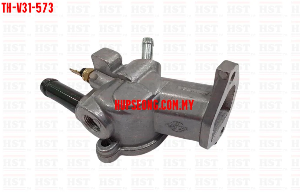 MITSUBISHI V31 LOWER THERMOSTAT HOUSING WITH SWITCH (TH-V31-573)