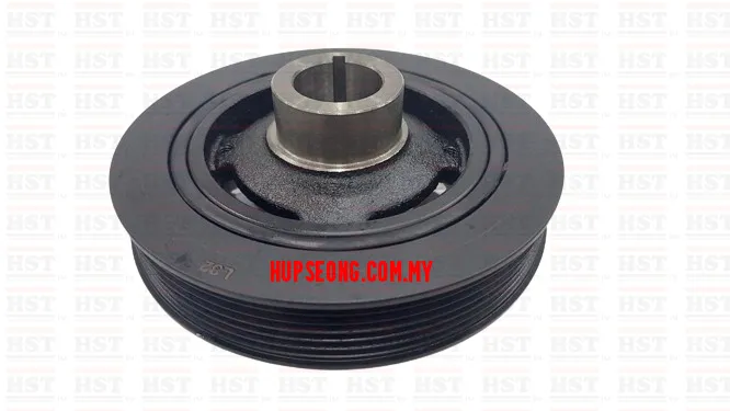 23124-2G600 KIA FORTE 2.0 CRANKSHAFT PULLEY WITH RUBBER CHINA (CSP-FORTE-20CHI)