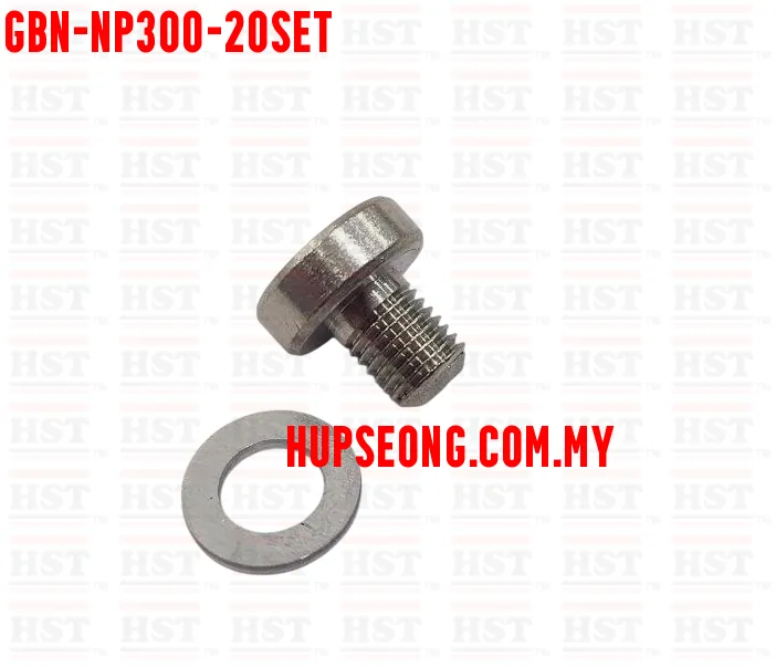 31361-1XJ0A NISSAN NAVARA NP300 GEAR BOX NUT WITH WASHER (GBN-NP300-20SET)