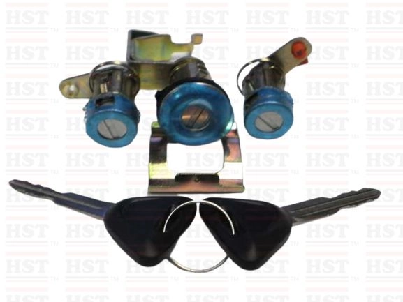 PROTON WIRA SEDAN KEY CYLINDER SET INCLUDE 2 DOOR 1 FUEL LID (DKS-WIRA-00SET)
