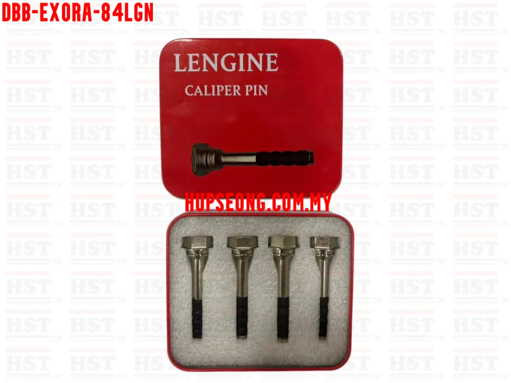 PROTON EXORA FRONT AND REAR CALIPER PIN DISC BRAKE BOLT DISC BRAKE PIN SET LENGINE (DBB-EXORA-84LGN)