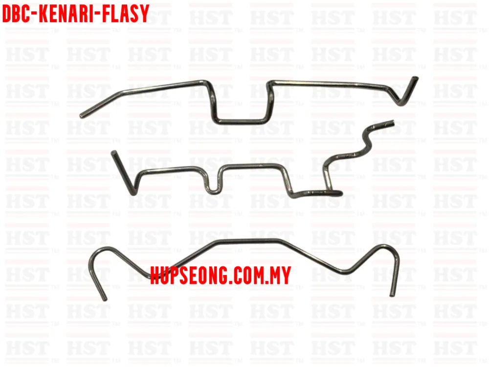 PERODUA KENARI KELISA FRONT LH DISC BRAKE CLIP 3 PCS PER SET (DBC-KENARI-FLASY)
