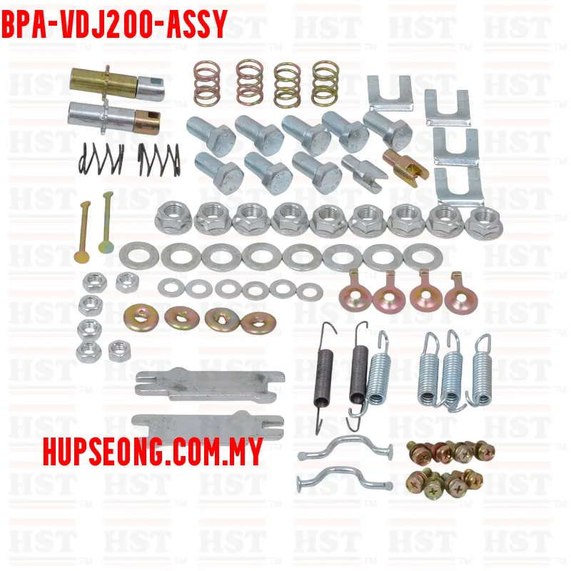 47405-60010 47406-60010 TOYOTA LANDCRUISER VDJ200 HAND BARKE SHOE KIT ASY (BPA-VDJ200-ASSY)