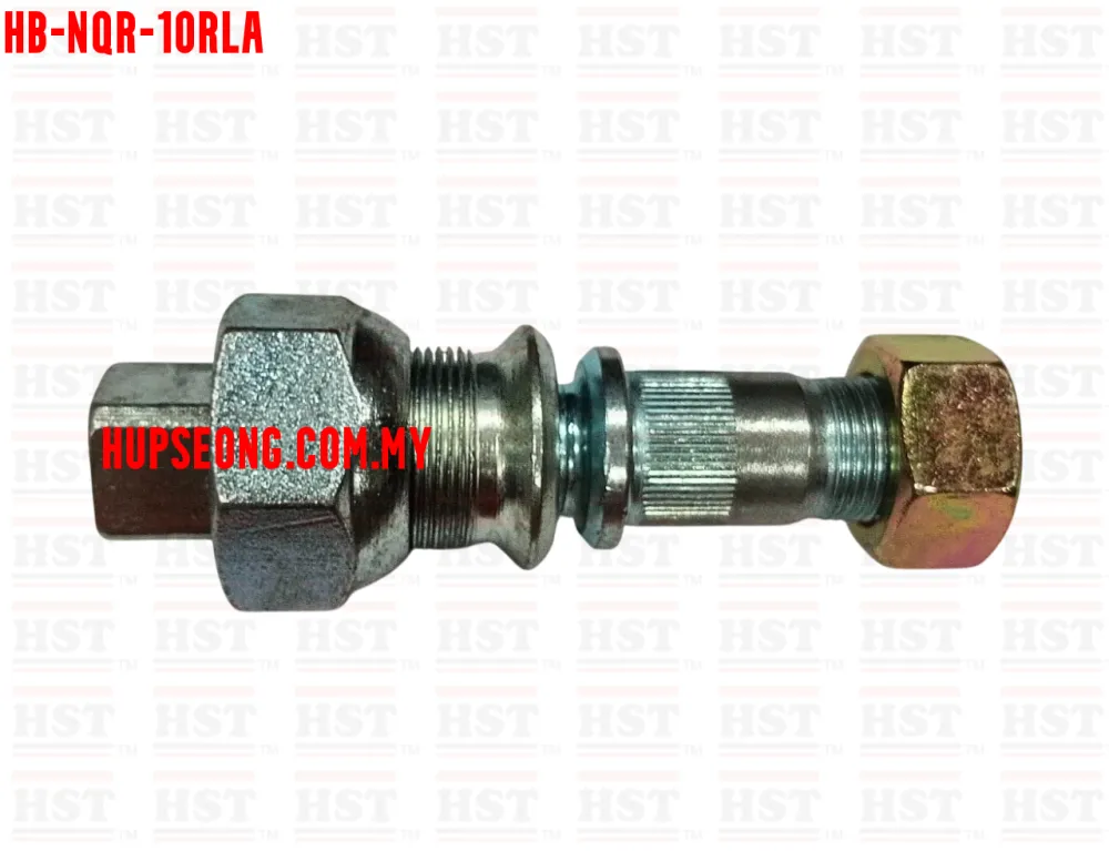 ISUZU NQR REAR LH WHEEL BOLT AND NUT (HB-NQR-10RLA)