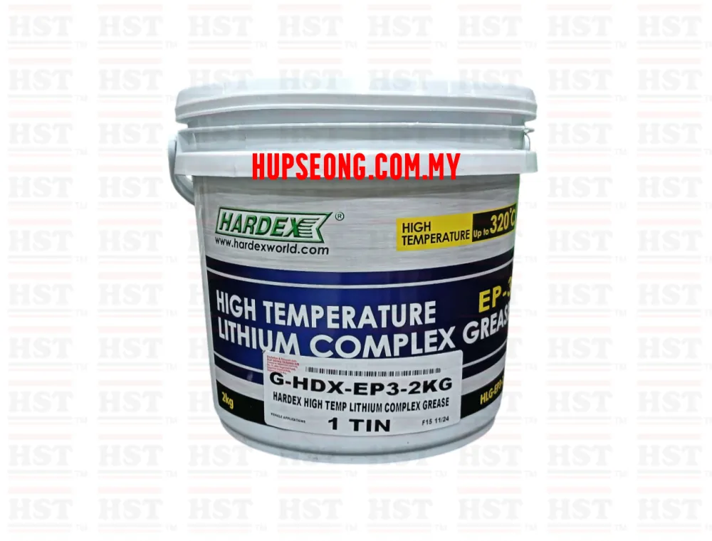 HARDEX HIGH TEMP LITHIUM COMPLEX GREASE (G-HDX-EP3-2KG)