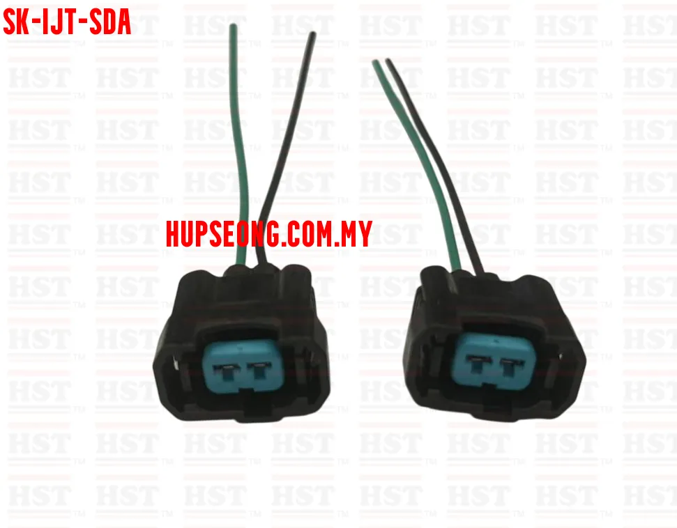 HONDA ACCORD SDA INJECTOR SOCKET 2 PIN (SK-IJT-SDA)