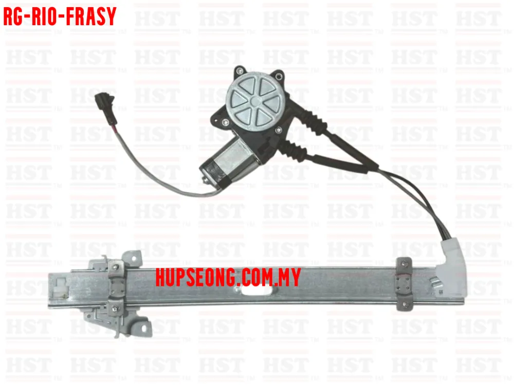 0K30C-58560B KIA RIO 1.3 FRONT RH REGULATOR GEAR WITH MOTOR 2 PIN (RG-RIO-FRASY)