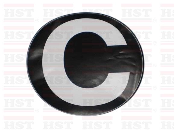 C STICKER (500-122)