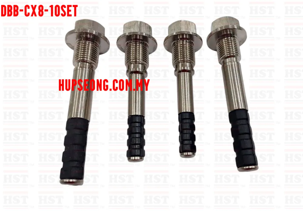 MAZDA CX8 PAJERO V88 FRONT CALIPER PIN DISC BRAKE BOLT DISC BRAKE PIN SET (DBB-CX8-10SET)