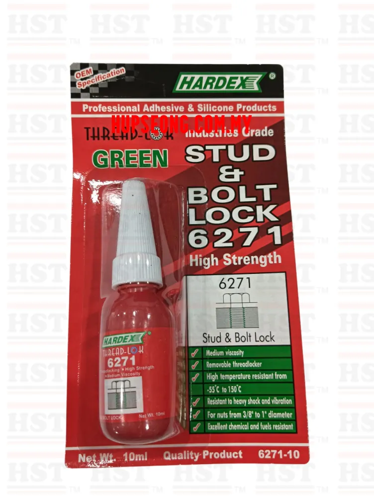 HARDEX THREAD-LOCK 6271 10 ML (G-HDX-6271-10)