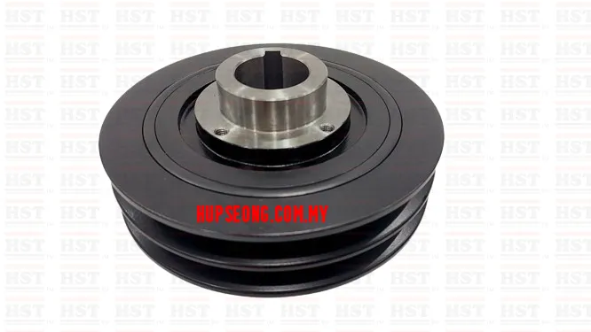 ISUZU UBS69 CRANKSHAFT PULLEY WITH RUBBER CHINA 2A BELT (CSP-UBS69-2BCHI)
